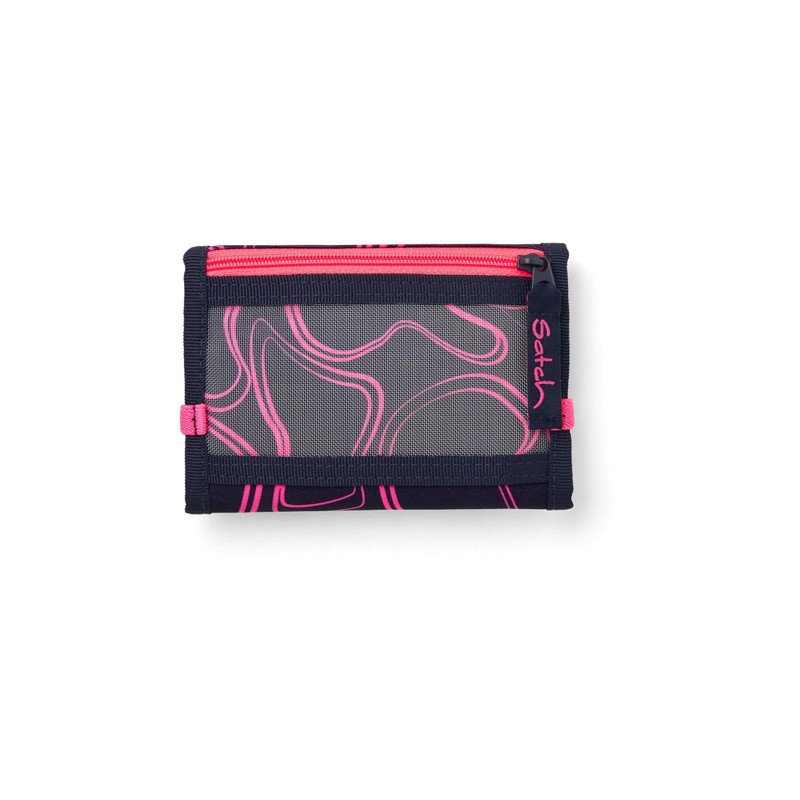 satch Wallet for Boys and Girls with Window, Coin Pocket
