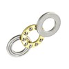 Kozelo 4pcs F10-18M Thrust Ball Bearings [10mm x 18mm x
