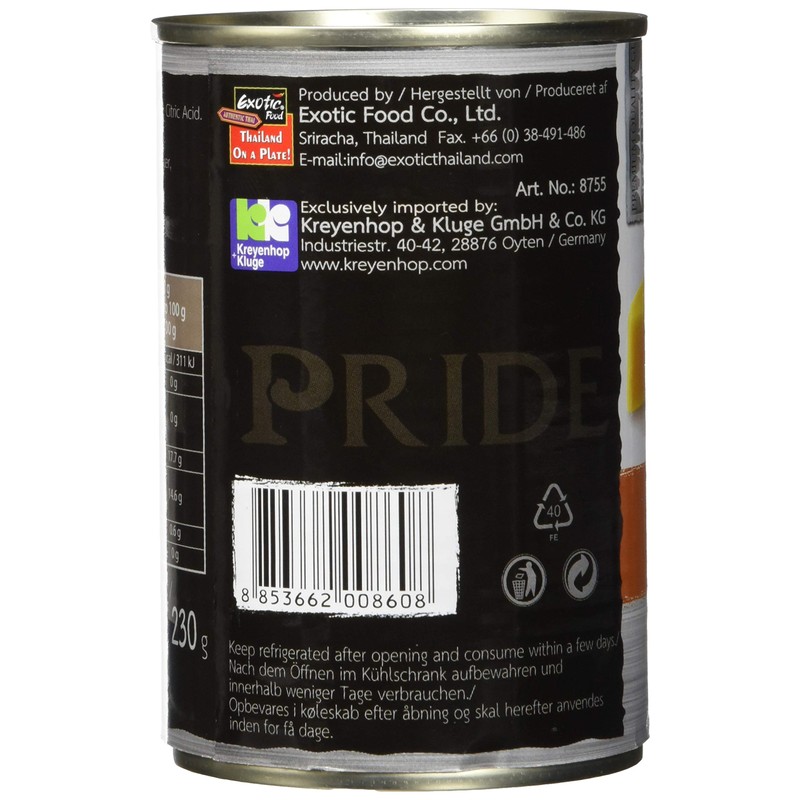 Thai Pride Mango Slices, Slightly Sugared, Pack of 1 (1