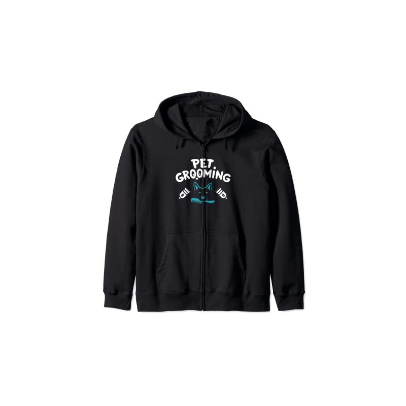Funny Dog Groomer Clothes for Pet Younique Stylist Hooded Jacket,