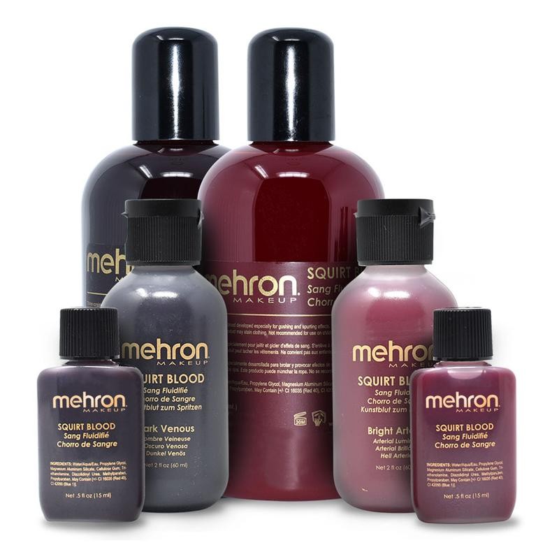 Mehron Professional Theatrical Squirt Blood - Color: Dark Venous, Size: