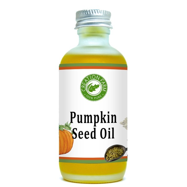 Creation Pharm Pumpkin Seed Oil, Extra Virgin, Cold Pressed, 2 oz.