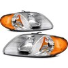 LBRST Headlight Assembly Fit with 2001-2007 for Dodge Caravan for