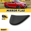 Unbranded Passenger RH Side Mirror Flags Molding Fit for 2009-2020
