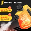 Steam Cleaner for Home, Cauzyart Pressurized HandHeld Steamer for Cleaning