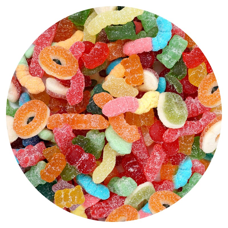 Cloud Assorted Gummy Candy Mix, 2 Pound Gummies Bulk Bag,