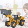 1:50 Alloy Wheel Loader Model Engineering Construction High Simulation Car