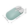 Wireless Mouse BT5.1 Or 2.4GHz Silent Click Adjustable DPI 500mAh