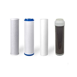 Premier Replacement Filters for 5 or 6 Stage Aquarium Reef Reverse Osmosis RO/DI Water Systems (Sediment, GAC, Carbon, 2 DI Filters) (5 Stage)