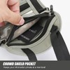 AIMALL Multi-Function RFID Passport Holder, Neck Hanging Travel ID Bag