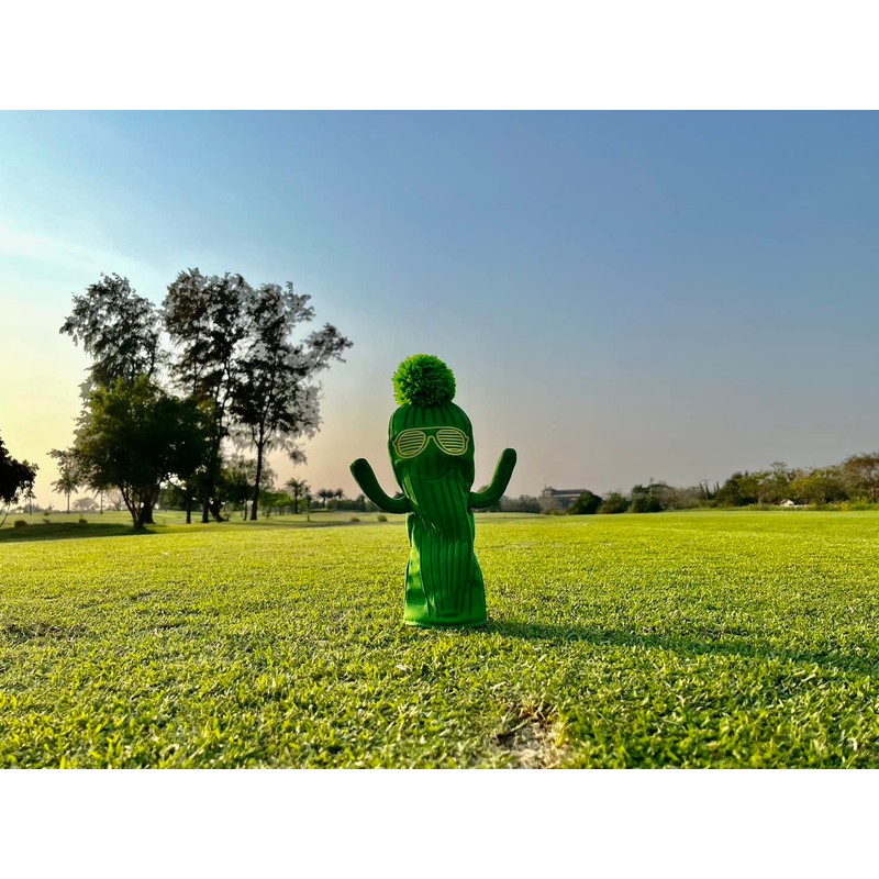 RIKI & ROI Cactus Golf Club Head Cover (Hybrid)