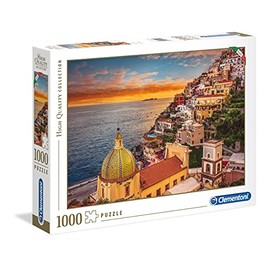 Clementoni - 39451 - Puzzle High Quality Colección - Positano - Puzzle De 1000 Piezas, Desde 14 Años, Made In Italy                                   