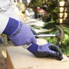 Showa Gloves Light Grip No.341 Set of 10 (L, Purple)