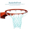 BIUDECO Outdoor Indoor Basketball Net Heavy Duty Iron Frame Luminous