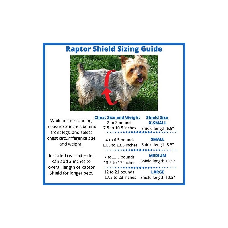 Raptor Shield Puncture Resistant Pet Vest for Small Dogs —