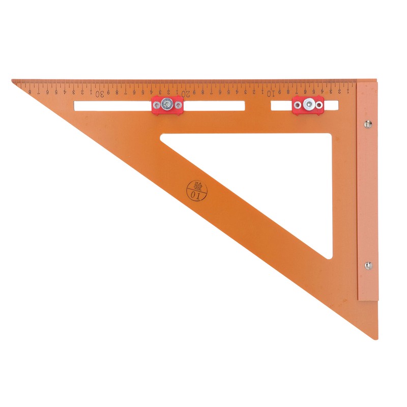 Rafter Square Multi Functional Drilling Positioning Triangle Ruler Carpenter Measuring
