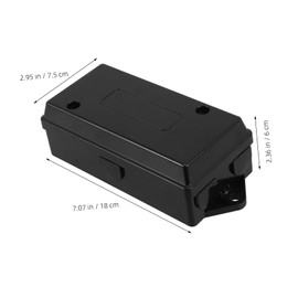 GRIRIW Way Trailer Wiring Box Reliable Rv Connector for Electrical Systems Sturdy Junction Box for Extreme Weather Conditions Versatile Trailer Plug Adapters for Boat Lights and More