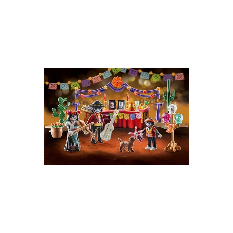 Playmobil Playset Ofrenda de Día de los Muertos