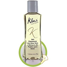Gel Espumoso con Aloe Vera y Extracto de Pepino para Bebe