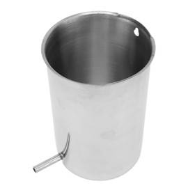 1000ml Enema Bucket 304 Stainless Steel Large Capacity Water Colon Cleansing Health Care Tool