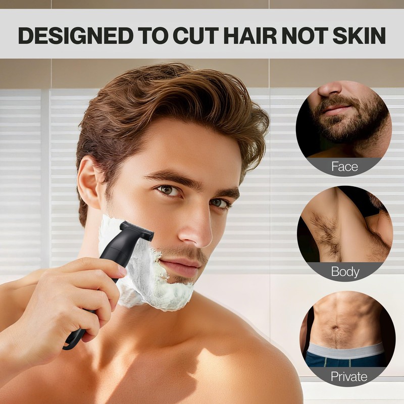 BarberBoss Set per la toelettatura dei dettagli, 3 in 1,