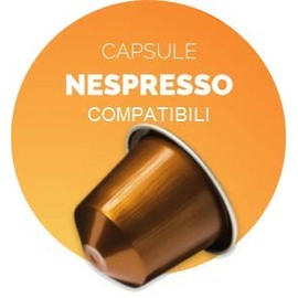 Coffee Passalacqua Helca Gusto Forte Box 25 Nespresso Compatible Capsules 5.5 g