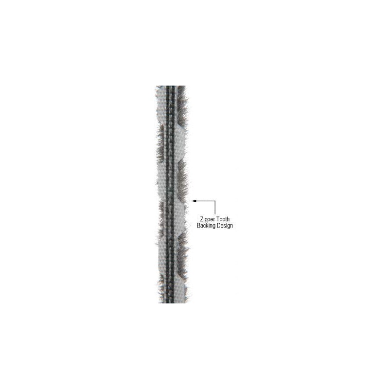 CRL Z78216C Zipper Pile Weatherstrip .187" Backing - .350" Pile