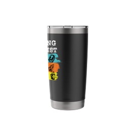 Funny Christian Coffee Praise God Morning Checklist Graphic Stainless Steel Insulated Tumbler