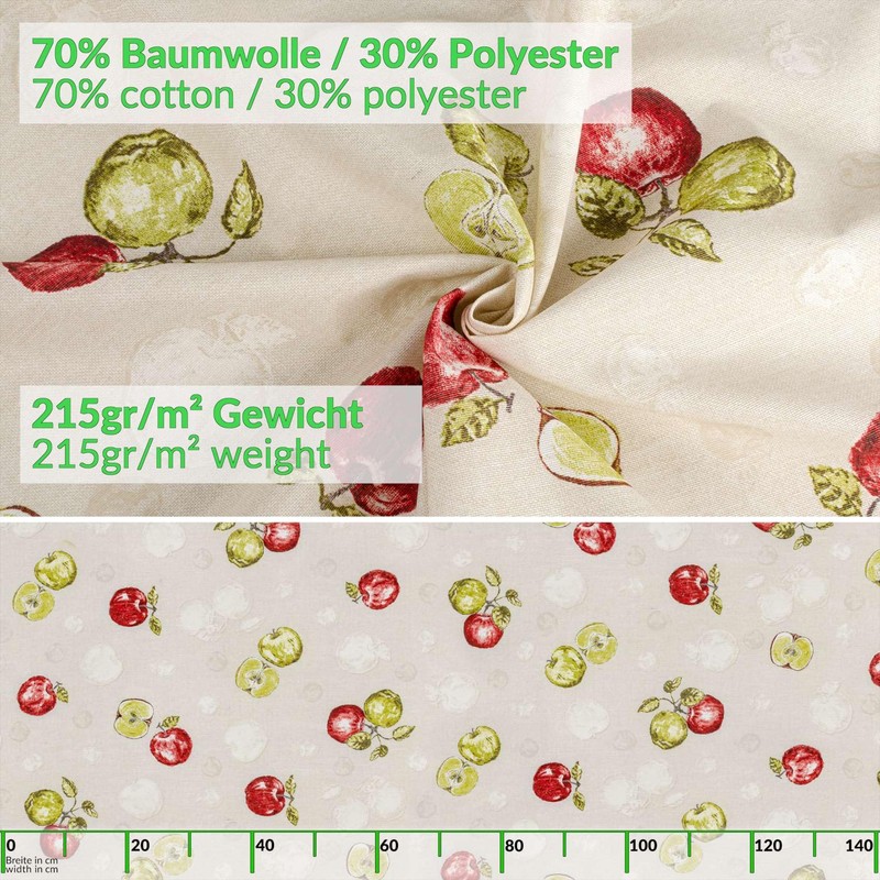 Tablecloth Made of Fabric Textile Washable Table Linen Tablecloth Cotton