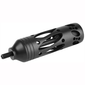 ANCLLO Archery Alloy Bow Stabilizer Univesal Metal Archery Shock Absorber Compound Bow Stabilizer Vibration Damper