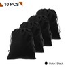 HARFINGTON 10pcs Velvet Gift Bags 7.9" x 9.8" Drawstring Jewelry