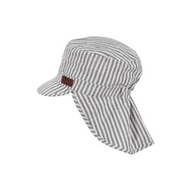 Sterntaler Baby Boys' Greta Peaked Cap with Neck Protection, navy