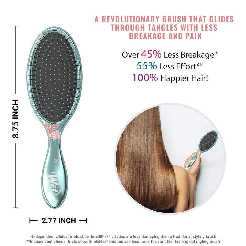 Wet Brush Original Detangler Princess Full Heart Brush - Vaiana
