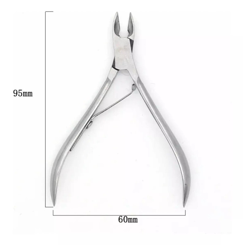 Layana Alicate De Uñas Acero Inoxidable Profesional Dos Muelles