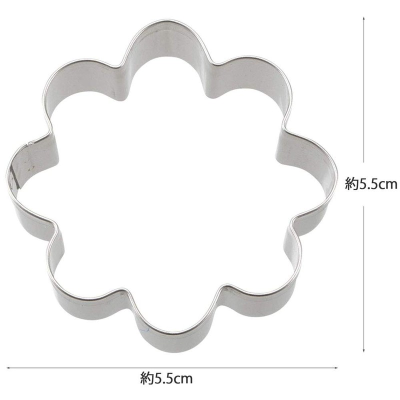 Kai Corporation Kai House Select Cookie Cutter, Flower, Large