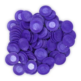 Vaga Fichas De Colores Plásticas 96 Piezas Didáctico Escolar