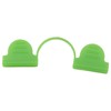 100PCS Greenhouse Arch Frame Double Head Plastic Clip Heating Press