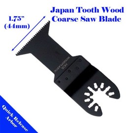 MTP Brand 13pc Bi Metal Fine Wood Blade Quick Release Universal for Multi Tool Oscillating Multitool Saw Blade Compatible Most Mutli-Tool