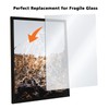 Egofine Plexiglass Sheets Acrylic Sheets 12 Pack of 4x6’’ 0.04