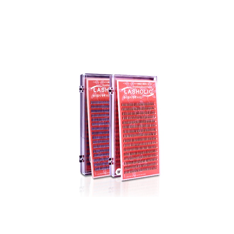 Rashholic Lashholic eyelashes velvet bristle velvet W lash 3D lash