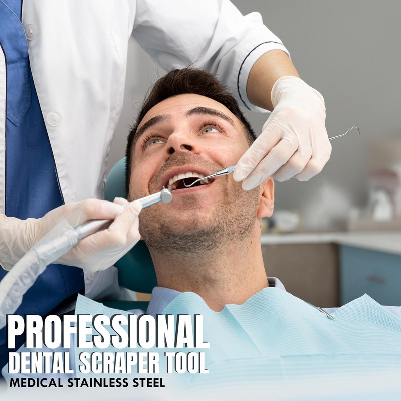 Professional Dental Tools |Tartar Scraper for Dentist, Personal Use and