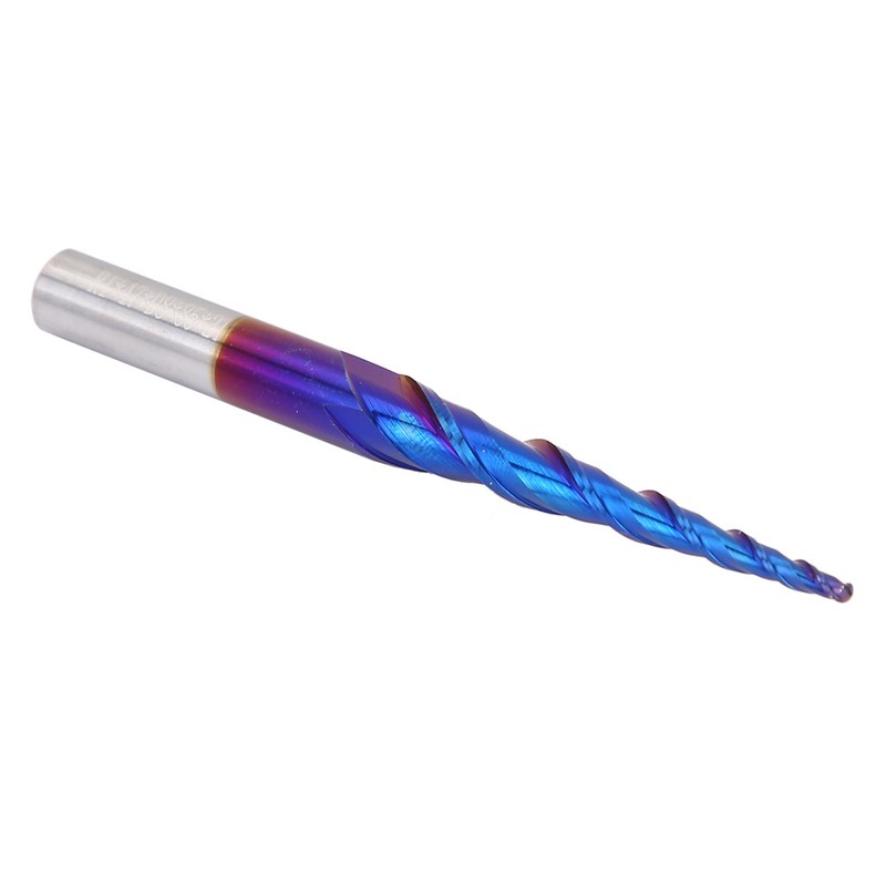 1 Pcs End Mill Tungsten Cemented Carbide 2T Blue Milling