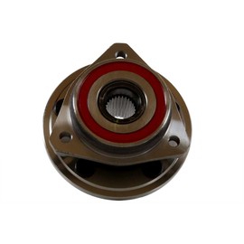 AutoShack Front Wheel Bearing Hub Assembly Pair Drilled and Slotted Brake Rotors and Ceramic Pads Replacement for 1999-2001 Jeep Cherokee 1999-2006 Wrangler 2000-2006 TJ 2.5L 4.0L 4WD RWD BRKPKG667