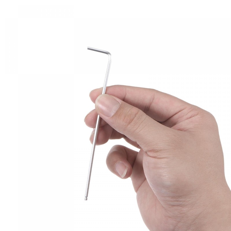 sourcing map 3/32" Ball End Hex Key Wrench, L Shaped