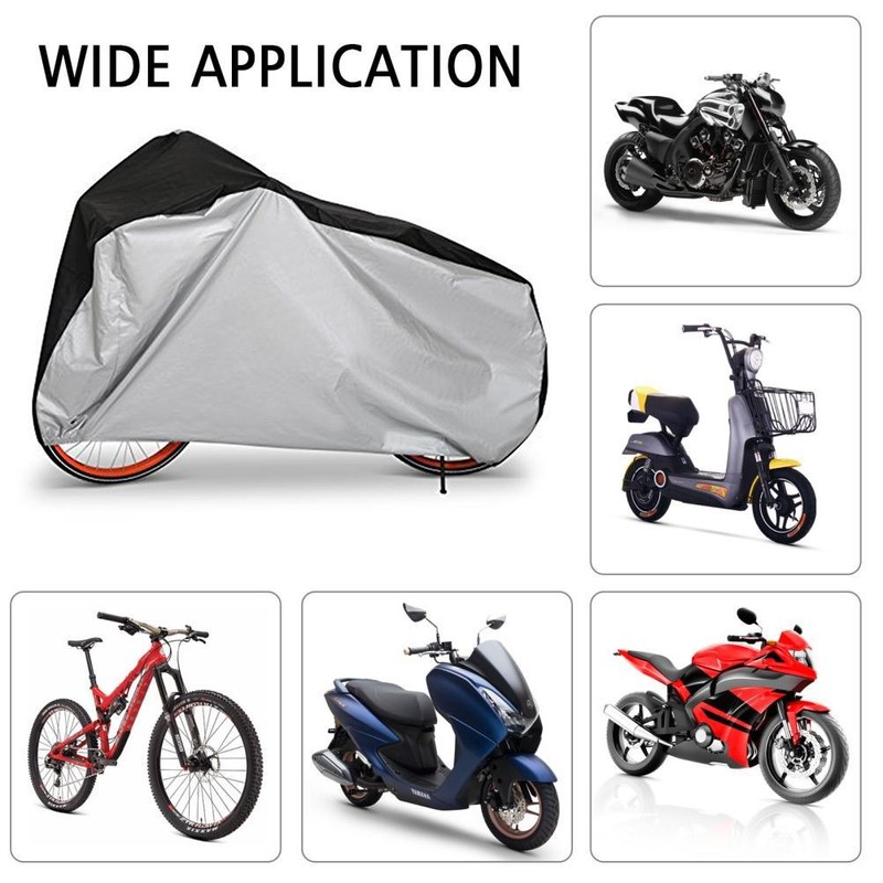 Waterproof Outdoor Bike Cover for Mountain and Road Bikes 210T210D