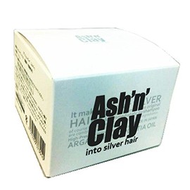 Ash Clay Silver 100gAC silver hair wax S hair dressing, hair coloring [beauty monopoly]