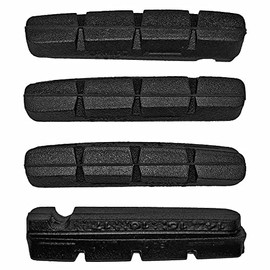 Campagnolo BR-CA500 Brake Pads For Aluminium Rims, Black, 2 Pairs (4pcs)