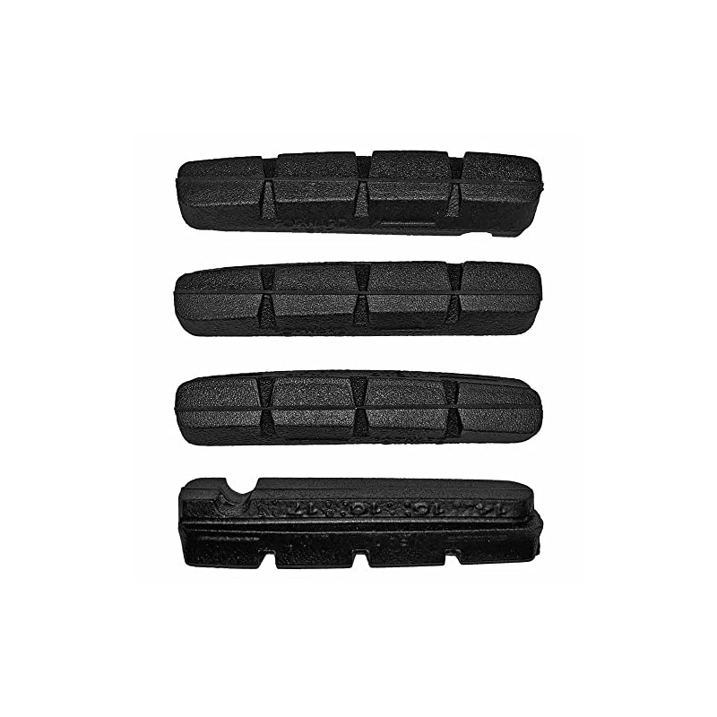 Campagnolo BR-CA500 Brake Pads For Aluminium Rims, Black, 2 Pairs