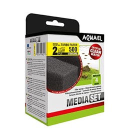 Aquael Filter Sponge for Turbo Filter 500 x2