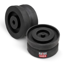 RubberShox Modular Universal Rubber Bump Stop for Light Truck/SUVs | 3000 lbs Capacity Suspension Enhancement, Must Combine with MUB1X Top Modules & Optional MUB2/MUB2F Sub-Module (MUB2F Sub Module)